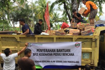 BPJS Kesehatan salurkan bantuan bencana tsunami Selat Sunda