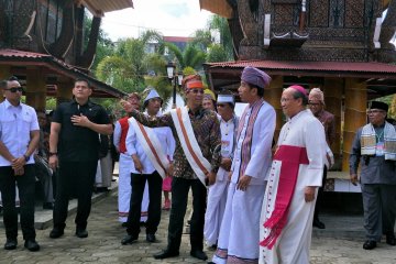 Presiden bertemu para pemuka agama di Tana Toraja