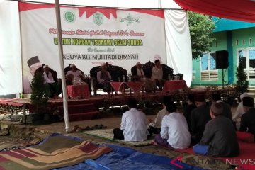Ma'ruf  Amin tausiyah di Banten