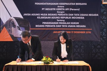 INKA gandeng Kejaksaan, antisipasi permasalahan hukum