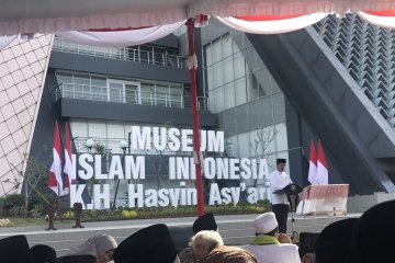 Presiden berterima kasih pada Gus Solah saat resmikan Museum Islam Indonesia