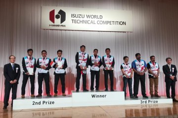 Mekanik Isuzu Indonesia juara 2 World Technical Competition