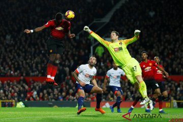 Liga Inggris: Manchester United Unggul 3-1 Atas AFC Bournemouth di Babak I