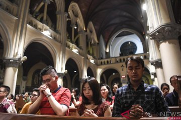 Misa Malam Natal Gereja Katedral Jakarta