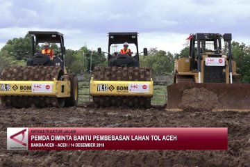 Menteri minta Pemda bantu pembebasan lahan Tol Aceh
