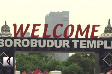 Pesona Borobudur warnai car free day Jakarta