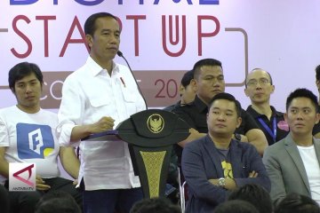 Presiden imbau bisnis rintisan pasarkan produk UKM