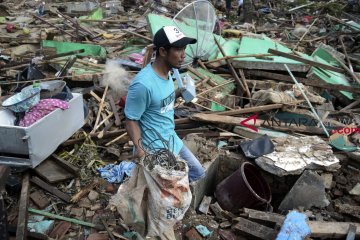 Pengungsi di Desa Tarahan Lampung belum tersentuh bantuan