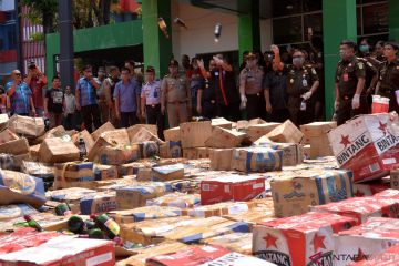 PEMUSNAHAN BARANG BUKTI TINDAK PIDANA