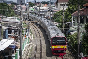 KRL arah Bogor yang terganggu telah dievakuasi