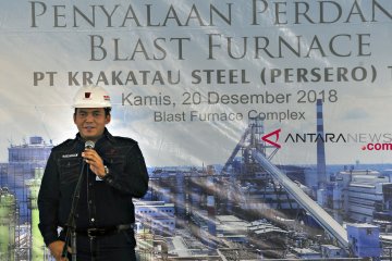 Krakatau Steel catat laba pertama dalam delapan tahun terakhir