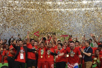 Persija juara Liga 1 Indonesia musim 2018