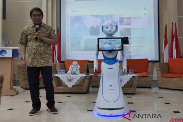 Puri Robotics distribusikan robot layanan di Indonesia
