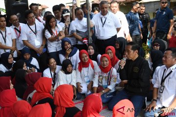 Presiden berdialog dengan 150 nasabah PNM Mekaar Bogor