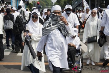 Tablik akbar di Solo membuat kawasan Gladak padat