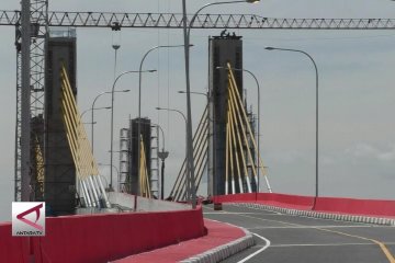 Jembatan Musi IV siap dioperasikan akhir Desember