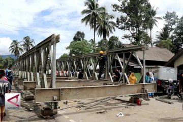 Jembatan panel untuk pulihkan akses Padang-Bukittinggi