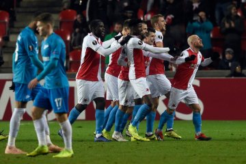 Slavia Praha bekuk Zenit untuk lolos ke 32 besar