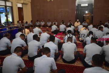 Doa bersama di Lanud Halim Perdanakusuma