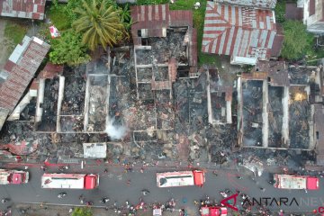 Kebakaran Pasar Simpang Tabing Padang