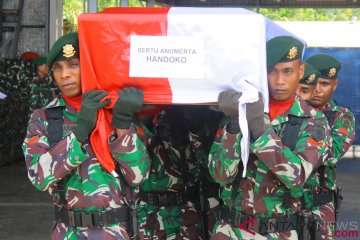 Jenazah Prajurit TNI Korban Penembakan di Papua