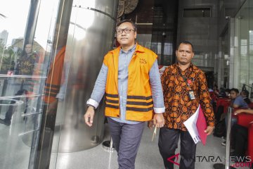 Penahanan tiga tersangka suap proyek di Kapubaten Pakpak Bharat diperpanjang