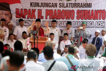 Prabowo Bersilaturahmi Dengan Ulama Aceh