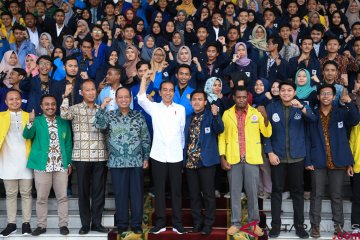 Presiden Terima Peserta Konferensi Mahasiswa Nasional