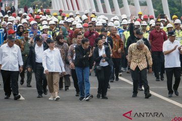 Presiden Resmikan Tol Pemalang-Semarang