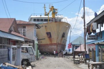 Daya tarik bekas tsunami