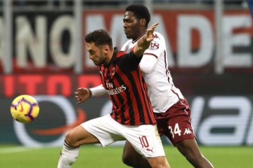 Pertandingan Milan melawan Torino berakhir imbang tanpa gol