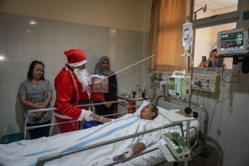 Perayaan Natal di rumah sakit