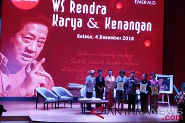 Garin: WS Rendra adalah "Burung Merak" anggun dan bebas