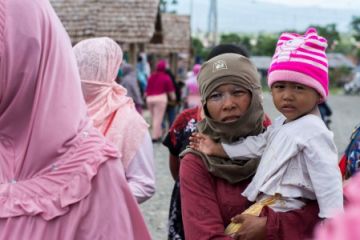 Kondisi pengungsi dua bulan pascabencana