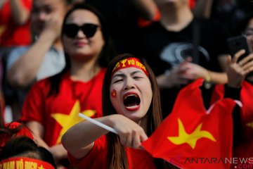 Vietnam cetak sejarah lolos perempat final Piala Asia