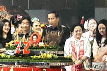 Doa Presiden di HUT Megawati Soekarnoputri