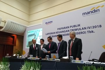 Naik 21,2 persen, Bank Mandiri raup laba bersih Rp25,02 triliun