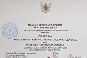 Presiden Jokowi akan ganti Kepala BNPB