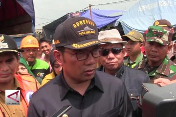 Gubernur Jabar tinjau lokasi bencana puting beliung