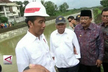 Presiden: Perbaikan irigasi agar air tidak hilang