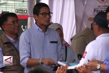 Sandiaga Uno janji sejahterakan perajin sepatu Cibaduyut