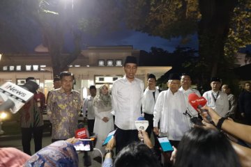 JK berpesan agar Ma'ruf Amin tenang dalam debat