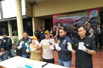 Polisi ungkap gudang narkoba di sekolahan kawasan Kembangan