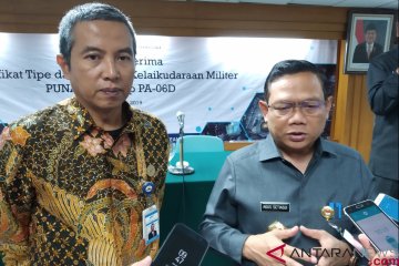 Pesawat nirawak Alap-Alap PA-06D raih serfikat kelaikan produk militer