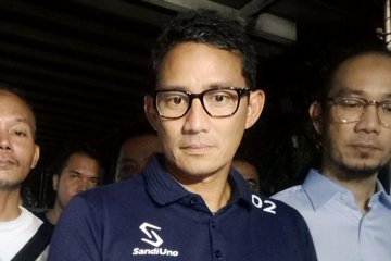 Sandiaga nonton pagelaran konser HUT ke-70 Jaya Suprana