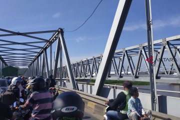 Jembatan Paralel Landak Rabu besok mulai difungsikan