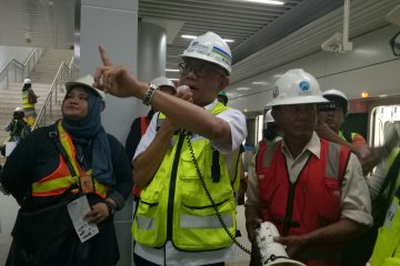 Hingga Januari MRT Fase I sudah 98,59 persen