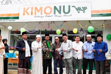 Untuk pemberdayaan ekonomi, minimart Kios Modern NU diresmikan di Bogor