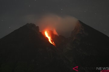 Gunung Merapi luncurkan 19 kali guguran lava