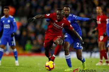 Liga Inggris: Liverpool ditahan imbang Leicester City 1-1